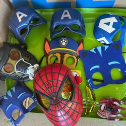 Super Hero Costume Masks 