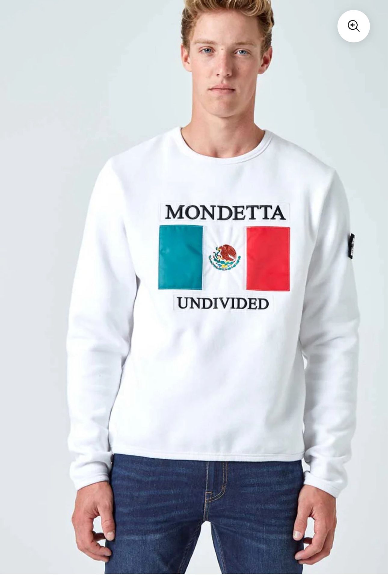 Mondetta Homage Classic Fit Sweatshirt - Mexico Size Medium Unisex