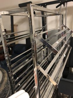 Commercial shoe rack