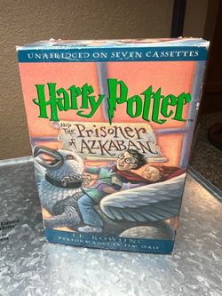 Harry Potter and the Prisoner of Azkaban Unabridged Audiobook Cassette Set (7 Tapes) Jim Dale