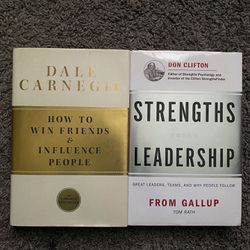 Strengths & Leadership+ “How to Win Friends &Influence “Book Bundle 