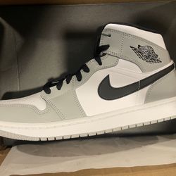 Jordan Mid 1’s Light Low Grey