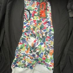 Multi Color Bape Hoodie