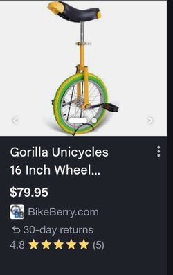 “Two”, Gorilla Unicycles