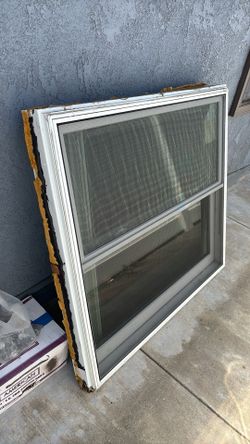 Block frame double hung window