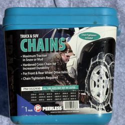 New! Peerless Truck & SUV Chains - Part # 0322930