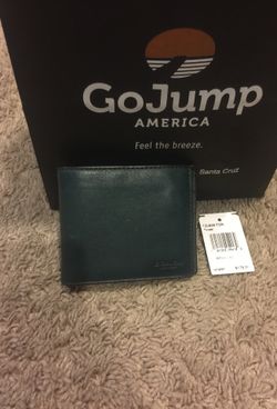 Coach men’s wallet dark green