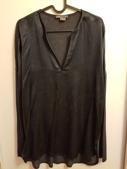 Vince Silk +knit Blouse M