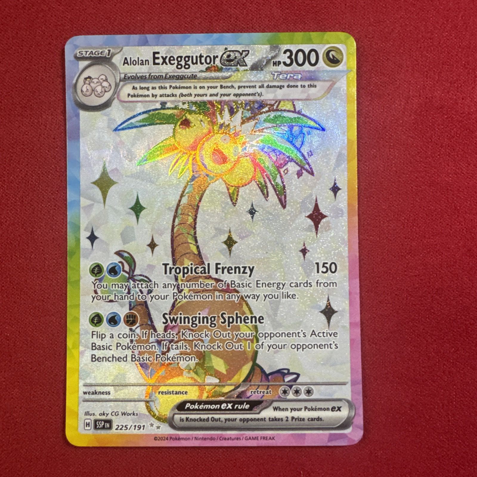 Alolan Exeggutor ex 225/191