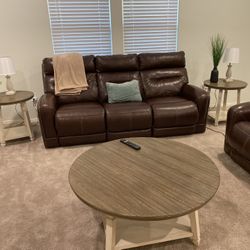 Coffee Table And End Tables 