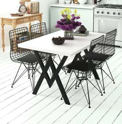 Kitchen Table Set With 4 Chairs