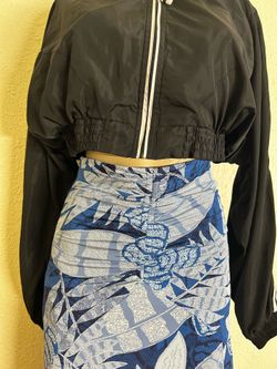 Blue skirt