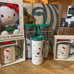 2025 Holiday Edition Starbucks Hello Kitty 