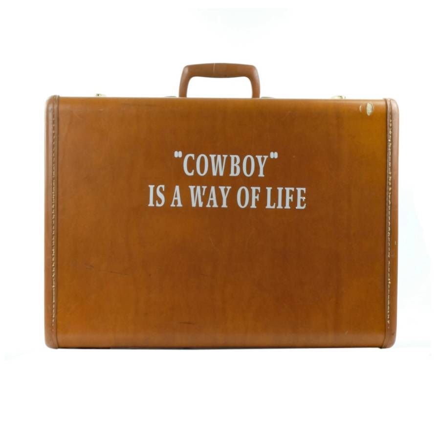 Vintage Shwayder Bros. Samsonite Luggage Suitcase style 4632 Brown