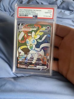 FA Sylveon VMAX EVEE HEROES-HYPER 2021 PSA 10