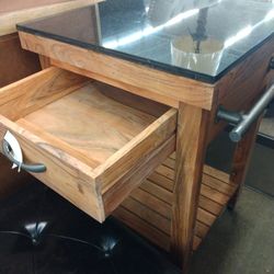 Russet Kitchen Island Table
