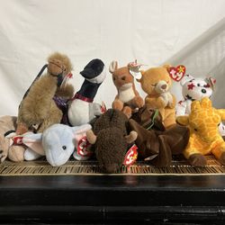 Set Of Beanie Babies