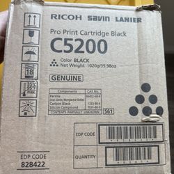 828422 | Original Ricoh Toner Cartridge - Black C5200