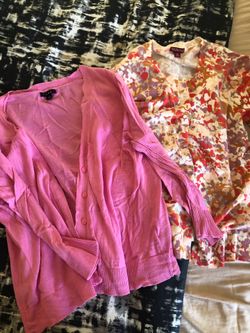 Cardigans size L-XL -$8 for both