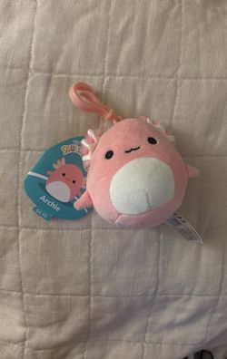 Squishmallows “Archie” Axolotl Keychain