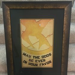 Hunger Games framed print