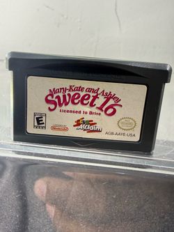 Title: Mary-Kate & Ashley Sweet 16 Licensed to Drive – Game Boy Advance GBA