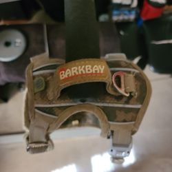 New Size Med. BARKBAY Camo Harness