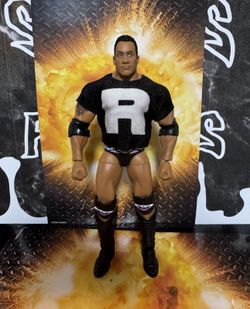 WWE MATTEL ELITE MONDAY NIGHT WARS THE ROCK FIGURE