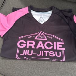 Pink Gracie Jiu-jitsu Rash Guard