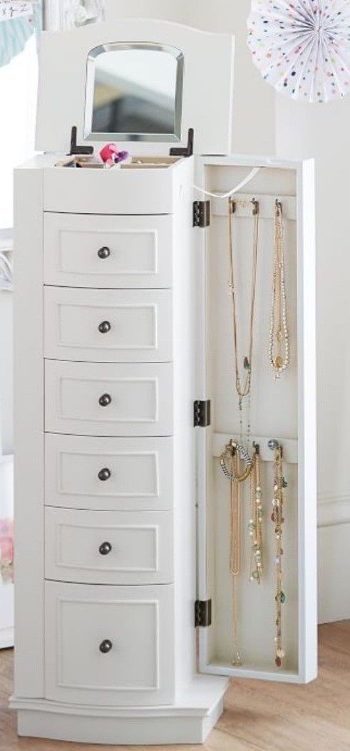 Chelsea Pottery Barn Jewelry Armoire 