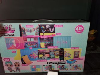 Lol Surprise Clubhouse Playset with 40+ Surprises and 2 Exclusives Dolls