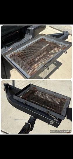 Hitch cargo carrier