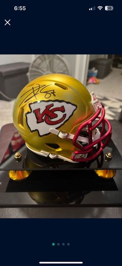 Travis Kelce Mini Blaze Helmet