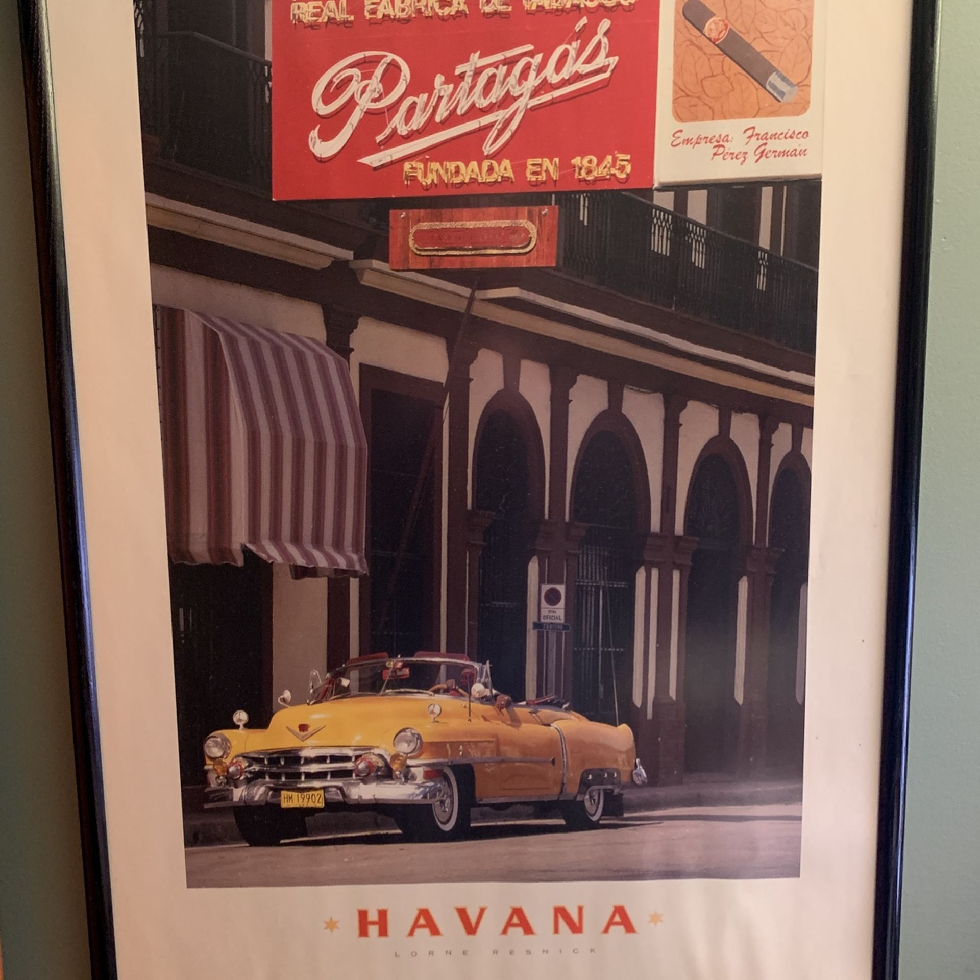 Havana Cuba Yellow Caddy