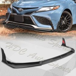 For 2021 2022 2023 2024 Toyota Camry SE XSE Front Bumper Lip Splitter Spoiler -(2-PU-212