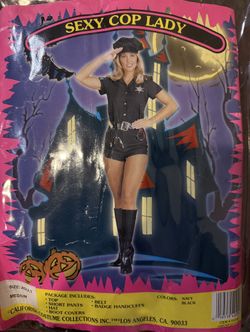 Halloween Costume Police Officer Size M
