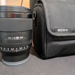 Sony FE 1.4 35mm GM
