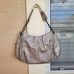 LADIES SHOULDER BAG with CHAIN  LINKS ON STRAP by "APT 9"