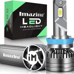 Imazing LED Headlight Bulbs, 80W 12000 Lumens Bright LED Headlights Conversion Kit 6500K Cool White Pack of 2 (2022 Version)