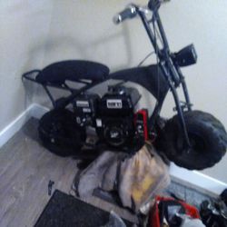 2 Mini Bikes And Gas Scooter