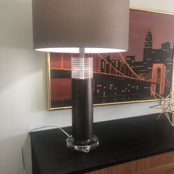 Mid Century Modern Uttermost Ryne One Light Table Lamp 