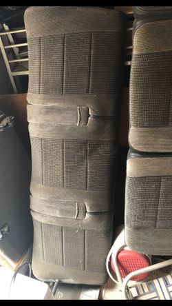 VW Vanagon Seats