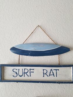 Surf Rat surf decor