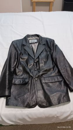 Black Leather coat