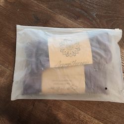 New weighted Eye Mask for Sleep, Yoga, Meditation, Lavender Eye Pillow Heated for Headache, Sinus, Dry Eyes Relief, Moist Heat Mask Purple Relaxation