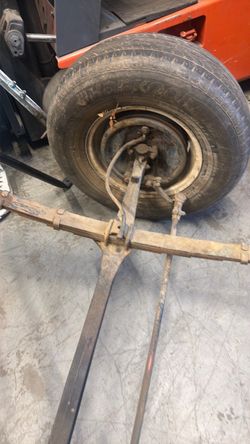 1955 Chevy truck front axle
