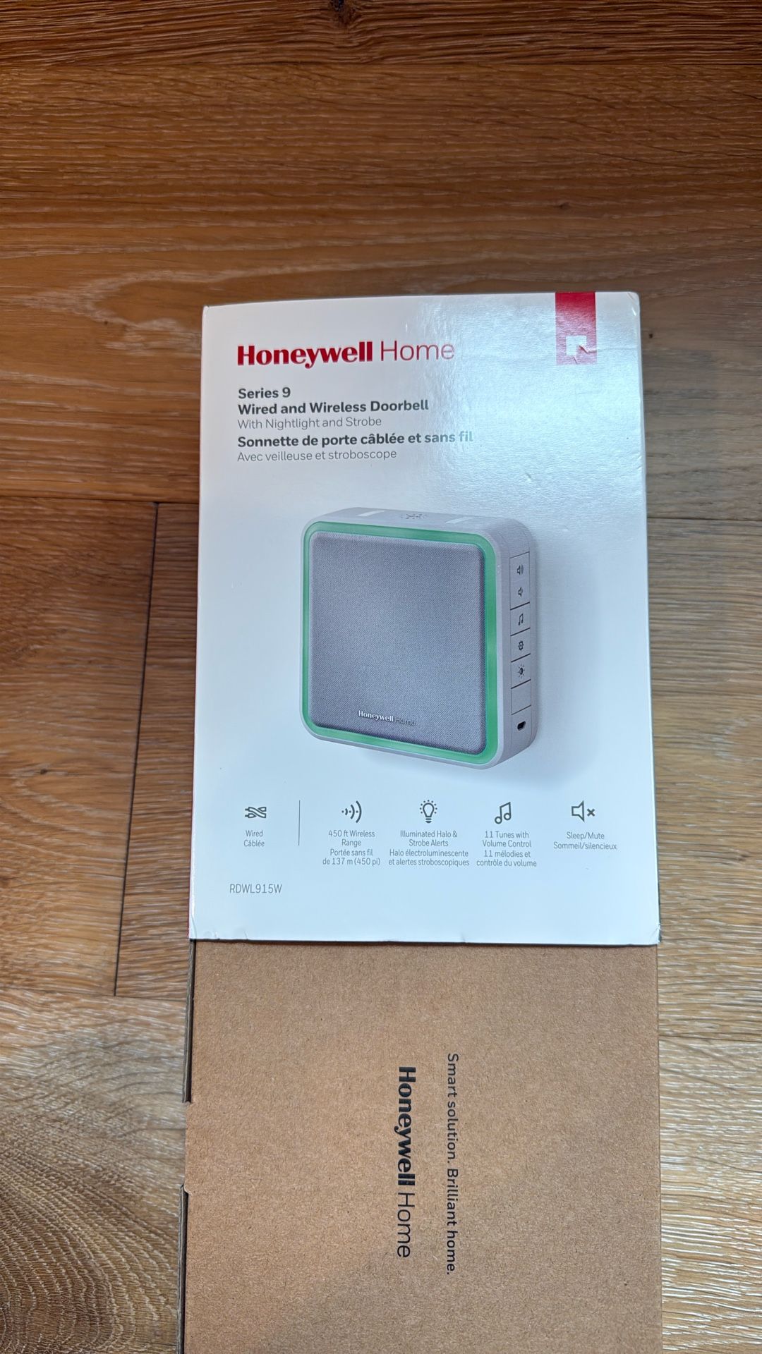 Honey Well Home, Series 9 Doorbell - New