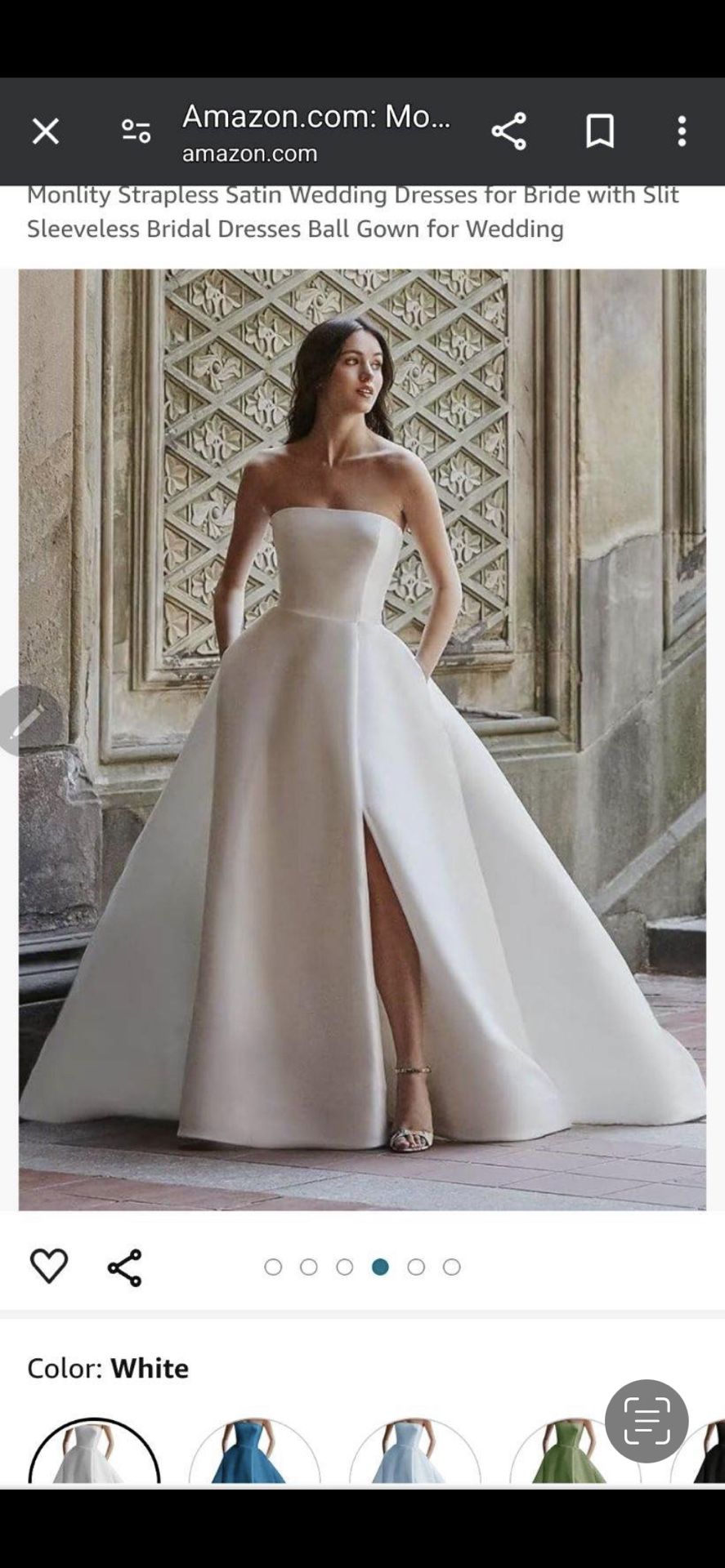 Size 8 Wedding Dress NEVER USED 