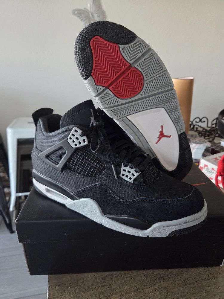 Nike Air JORDAN 4 Retro SE Black Canvas