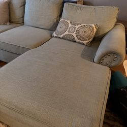 Couch with chaise